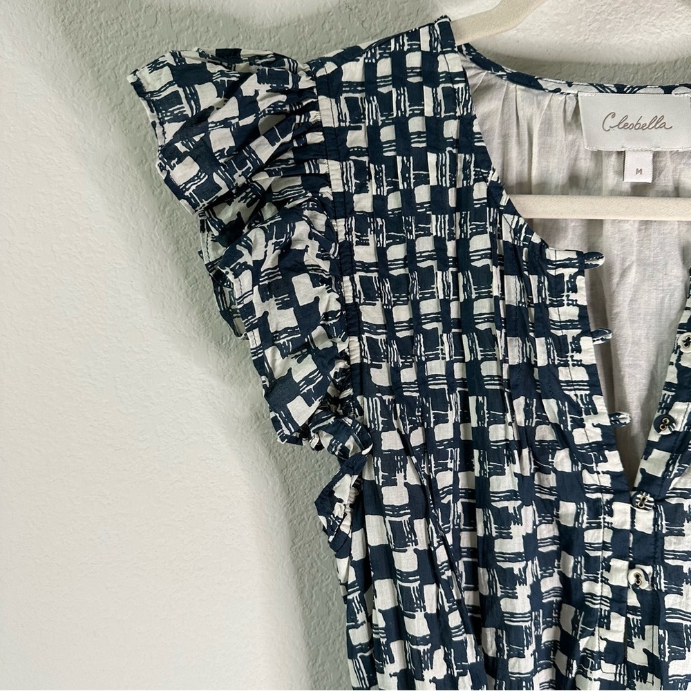 Cleobella Makenna Midi Dress Biarritz SZ M - Picture 7 of 9